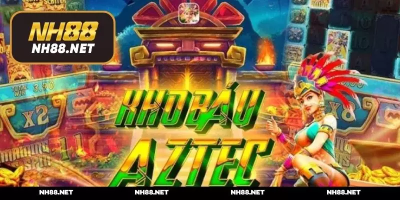 Kho Báu Aztec - Tham gia quay Slot rinh kho báu khủng