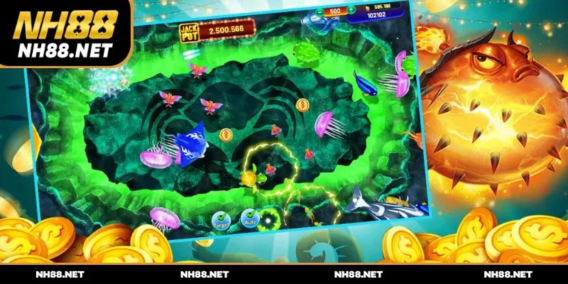 Tăng cấp vũ khí khi đã có lượng xu tích lũy đủ nhiều